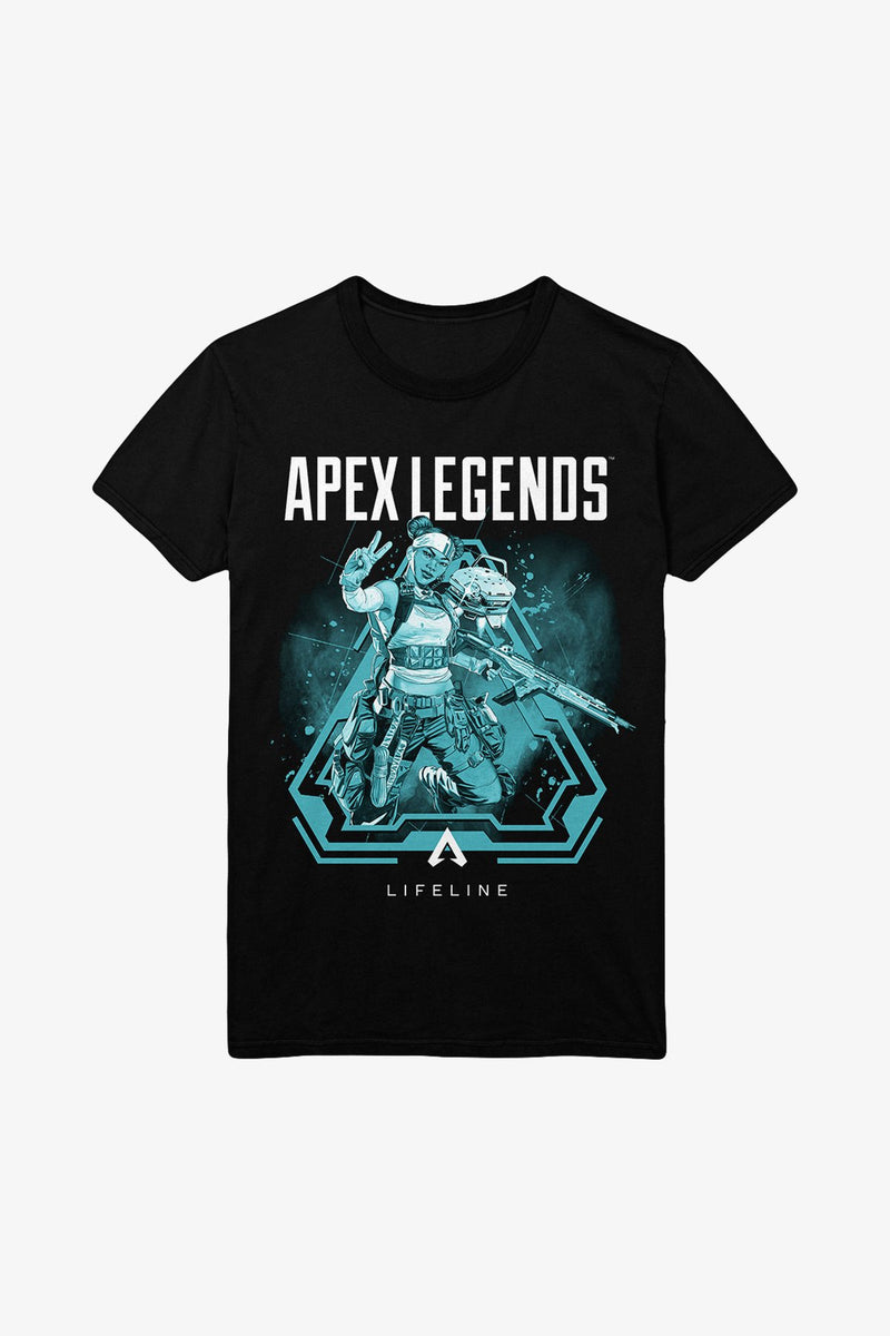 Apex Legends レジェンドT シャツ（ライフライン） BK