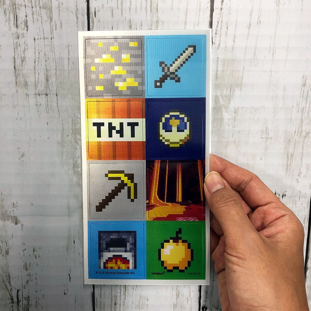 レンチキュラー3Dステッカーセット - マイクラファン・ショップ