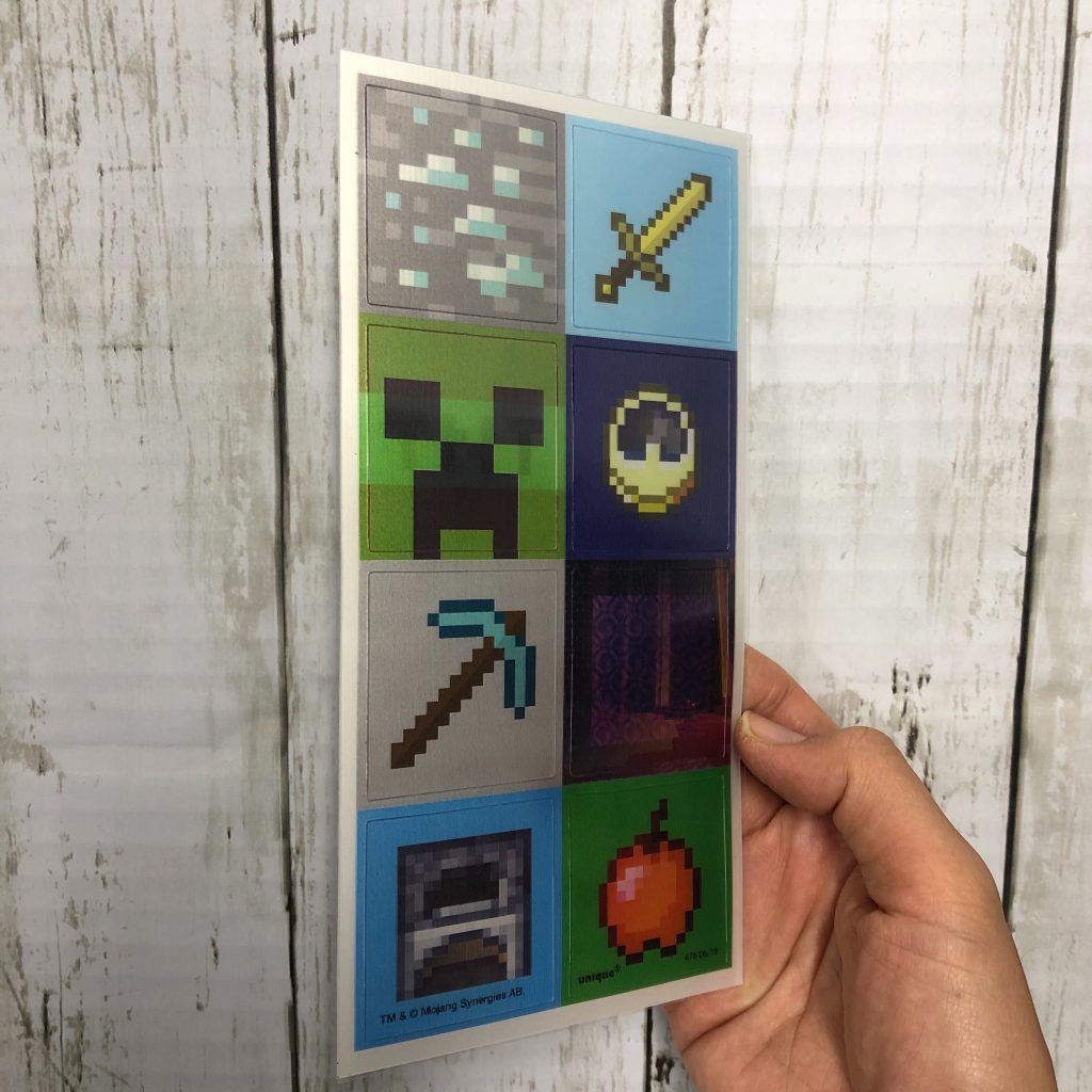 レンチキュラー3Dステッカーセット - マイクラファン・ショップ