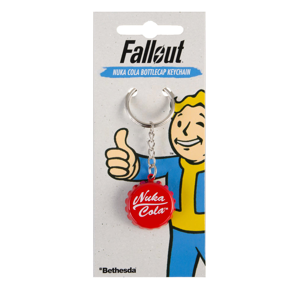 Fallout ヌカ・コーラ ボトルキャップキーホルダー – インフォレンズ