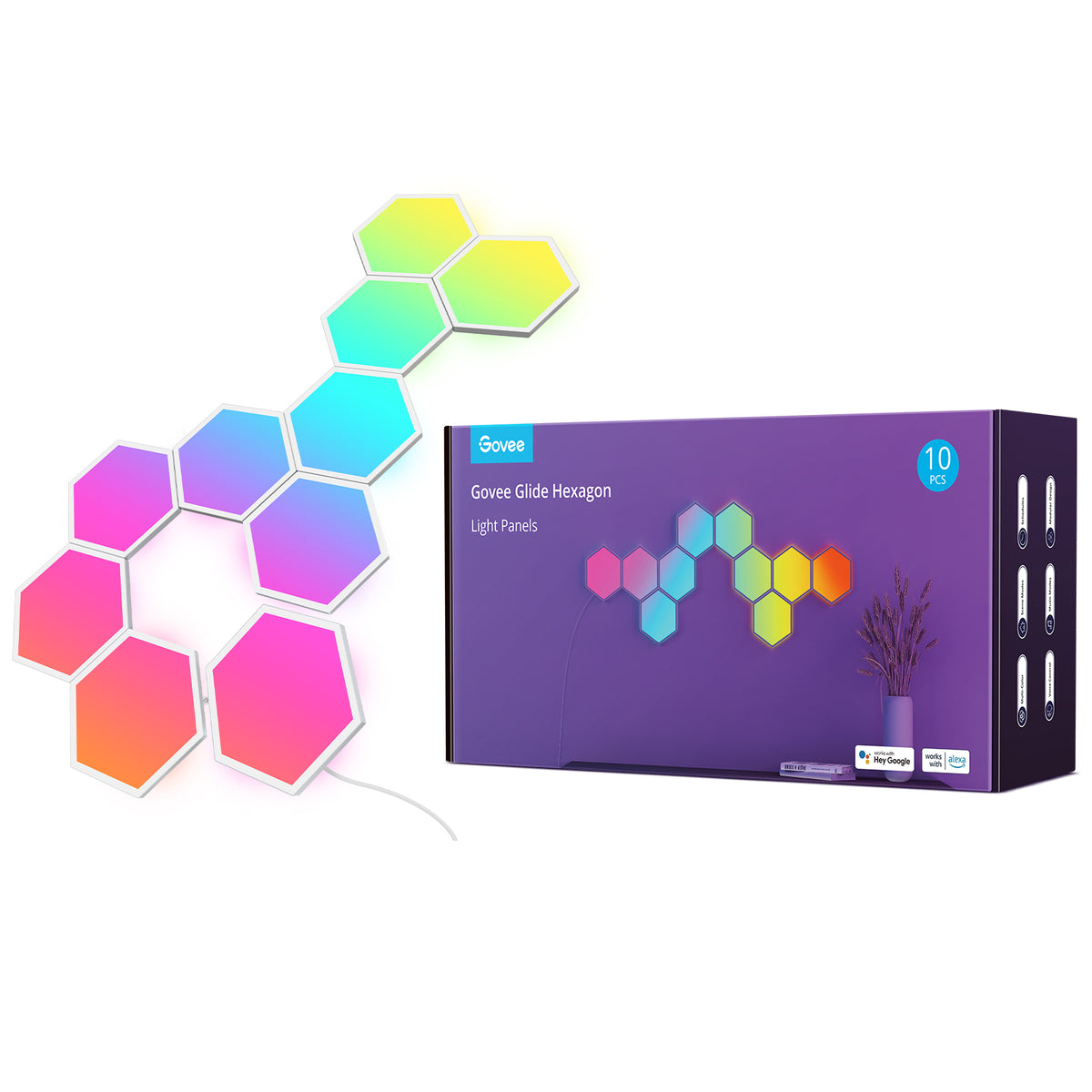 Govee LEDパネルライト(ヘキサタイプ10枚入り) – インフォレンズ  