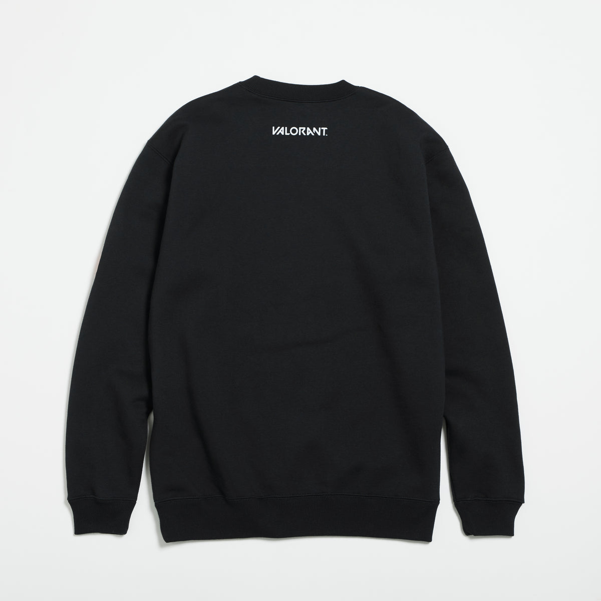 クルーネックスウェット（VLRNT×UA LOGO SWT）BLACK