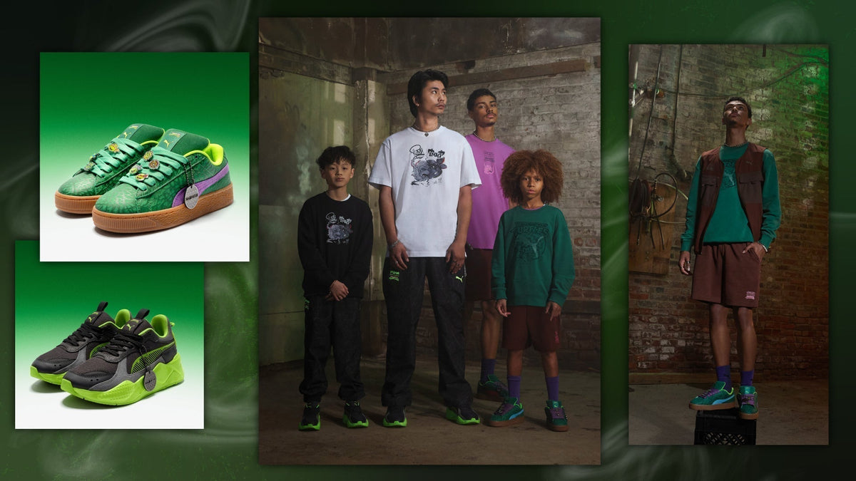 大人気アメコミ作品とのコラボレーション！PUMA × TMNT（ティーン 