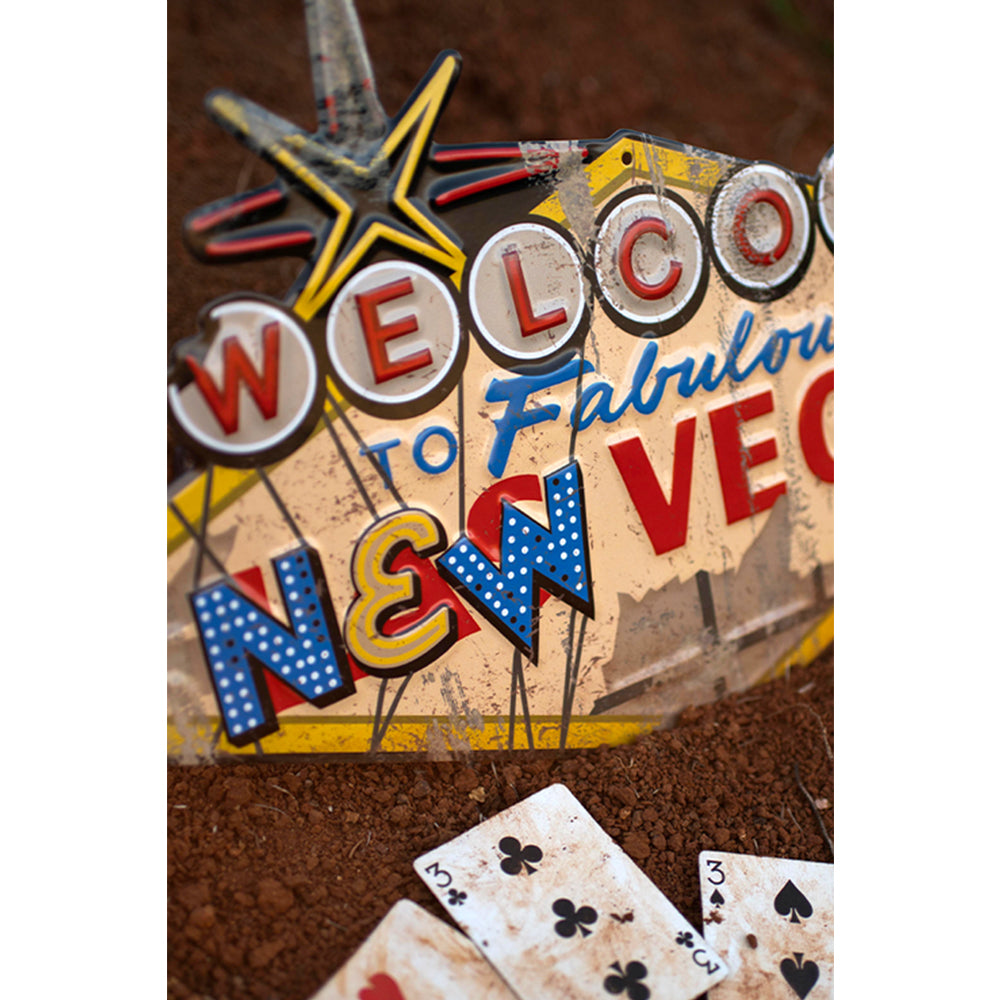 Fallout Welcome to New Vegas メタルサイン