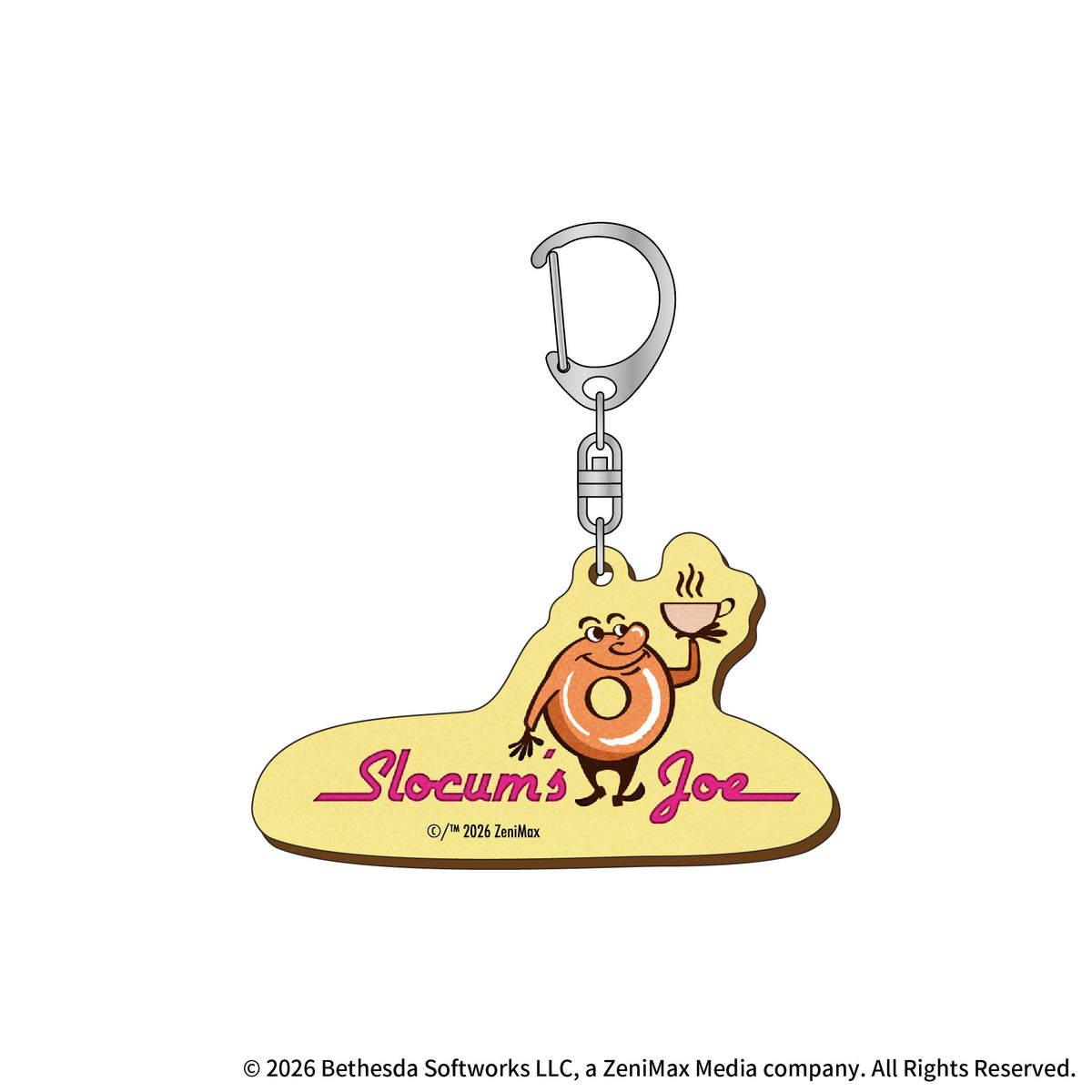 Fallout 木製キーホルダー（Slocum's Joe）