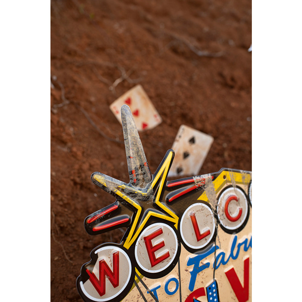 Fallout Welcome to New Vegas メタルサイン