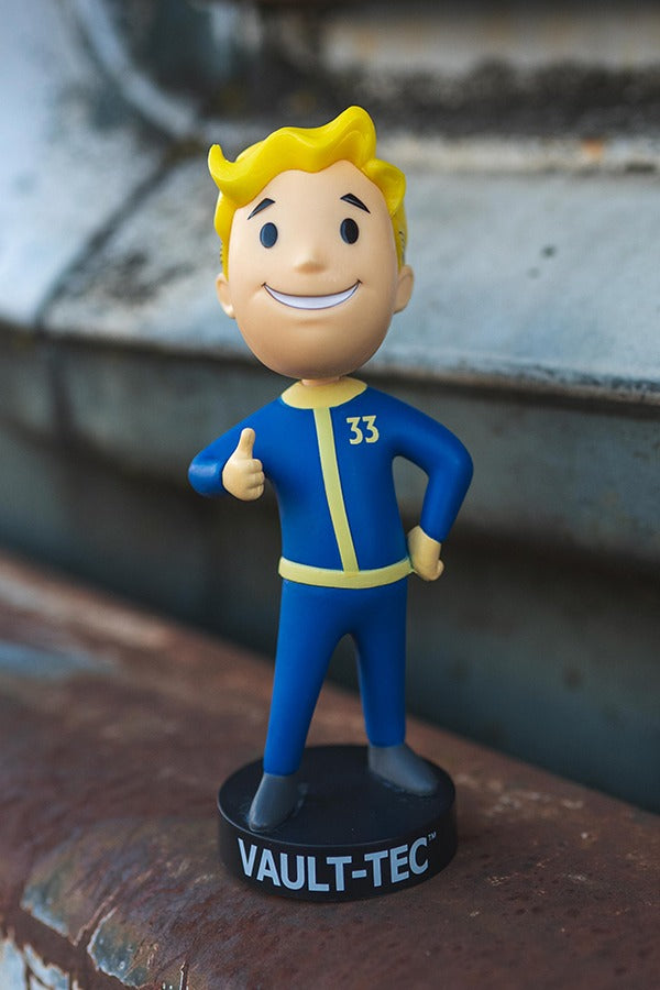 Fallout Charisma ボブルヘッドフィギュア（Vault Boy 33） – インフォ