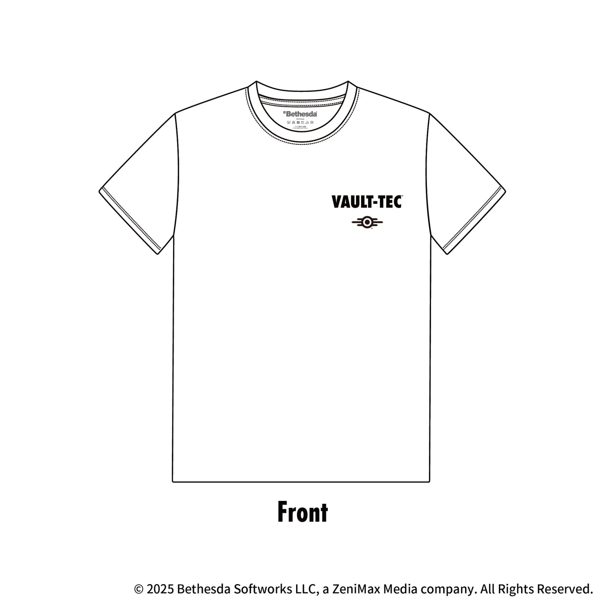 Fallout Eat Well Live Well Tシャツ