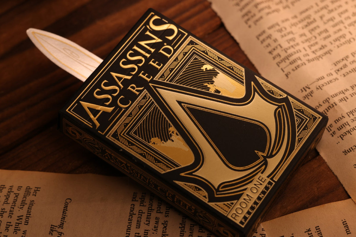 【予約商品】Assassin's Creed トランプ（オニキス アサシンブレードエディション）