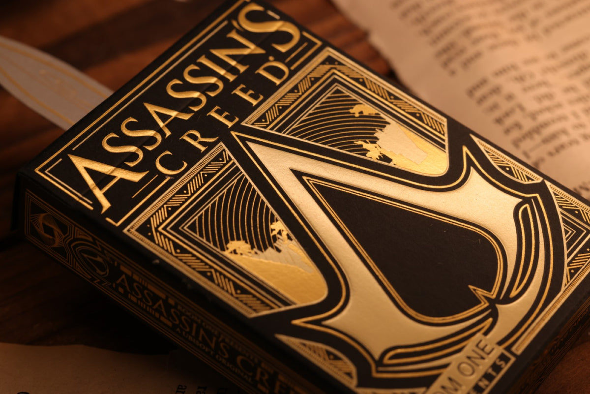【予約商品】Assassin's Creed トランプ（オニキス アサシンブレードエディション）