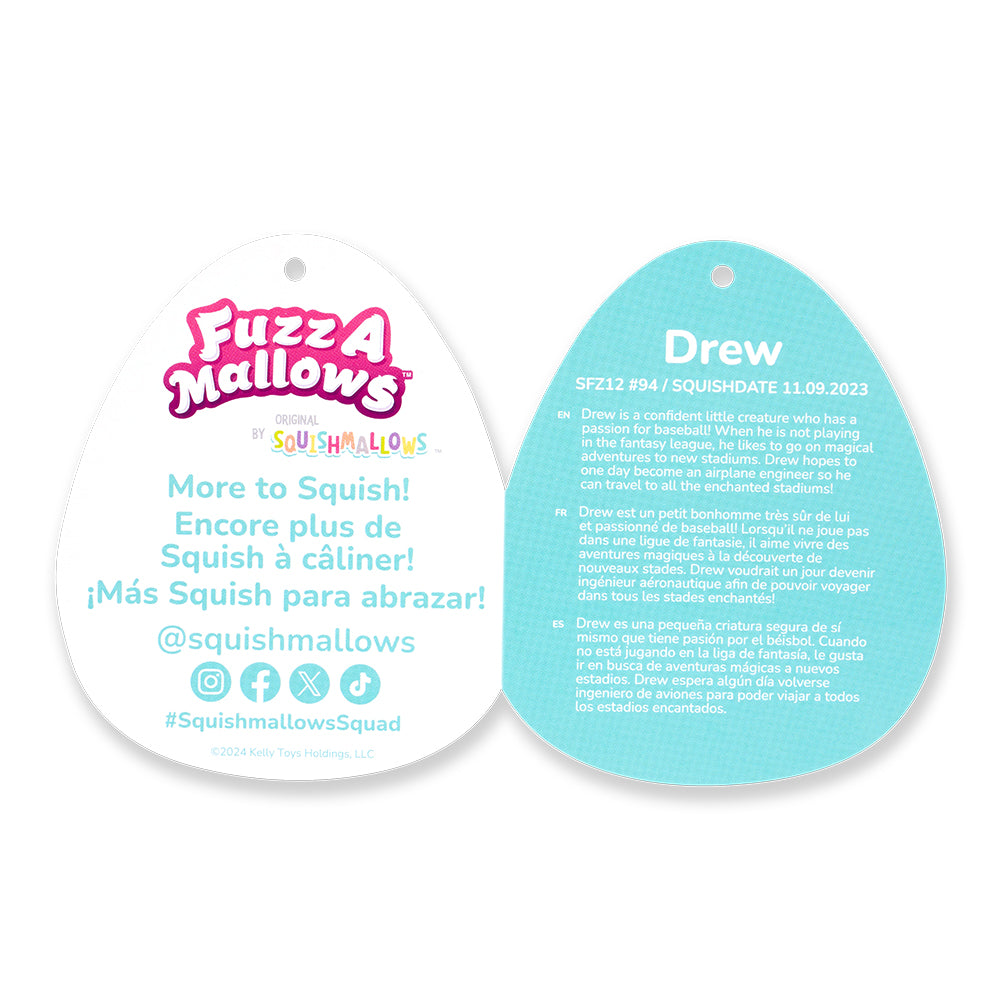 Squishmallows12インチぬいぐるみ （Drew/ドリュー） – インフォレンズ