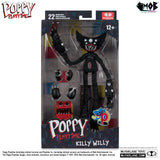 【予約商品】Poppy Playtime 7インチ アクションフィギュア シリーズ1 キリーウィリー