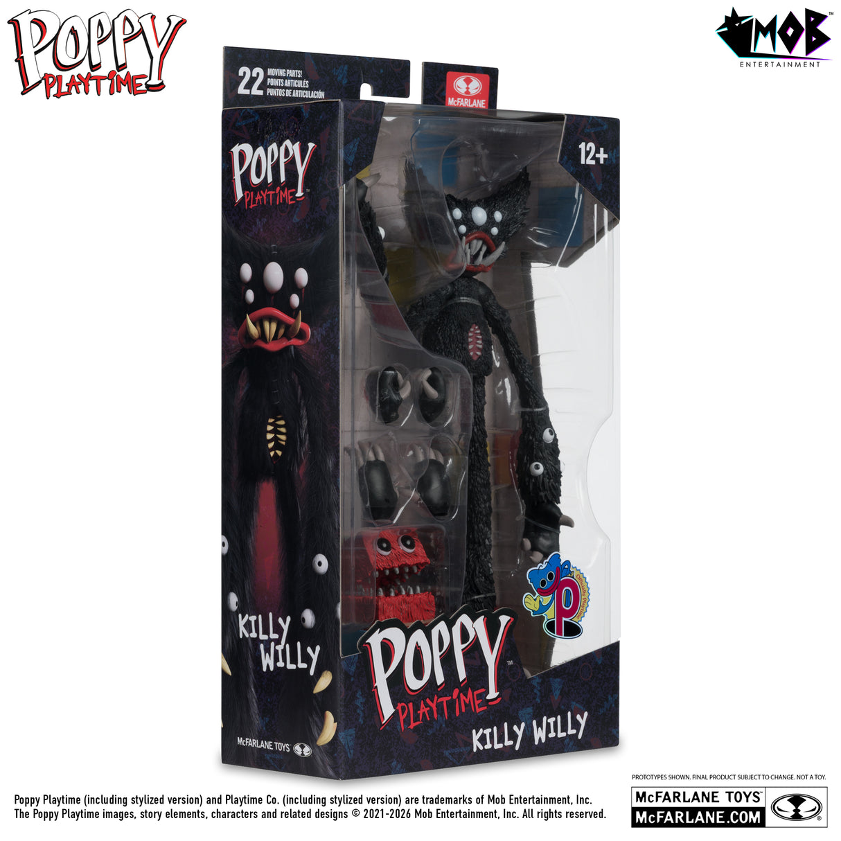 【予約商品】Poppy Playtime 7インチ アクションフィギュア シリーズ1 キリーウィリー