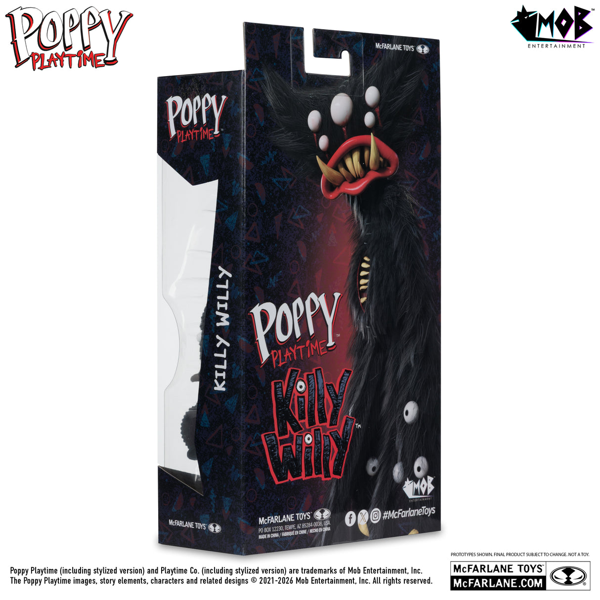 【予約商品】Poppy Playtime 7インチ アクションフィギュア シリーズ1 キリーウィリー