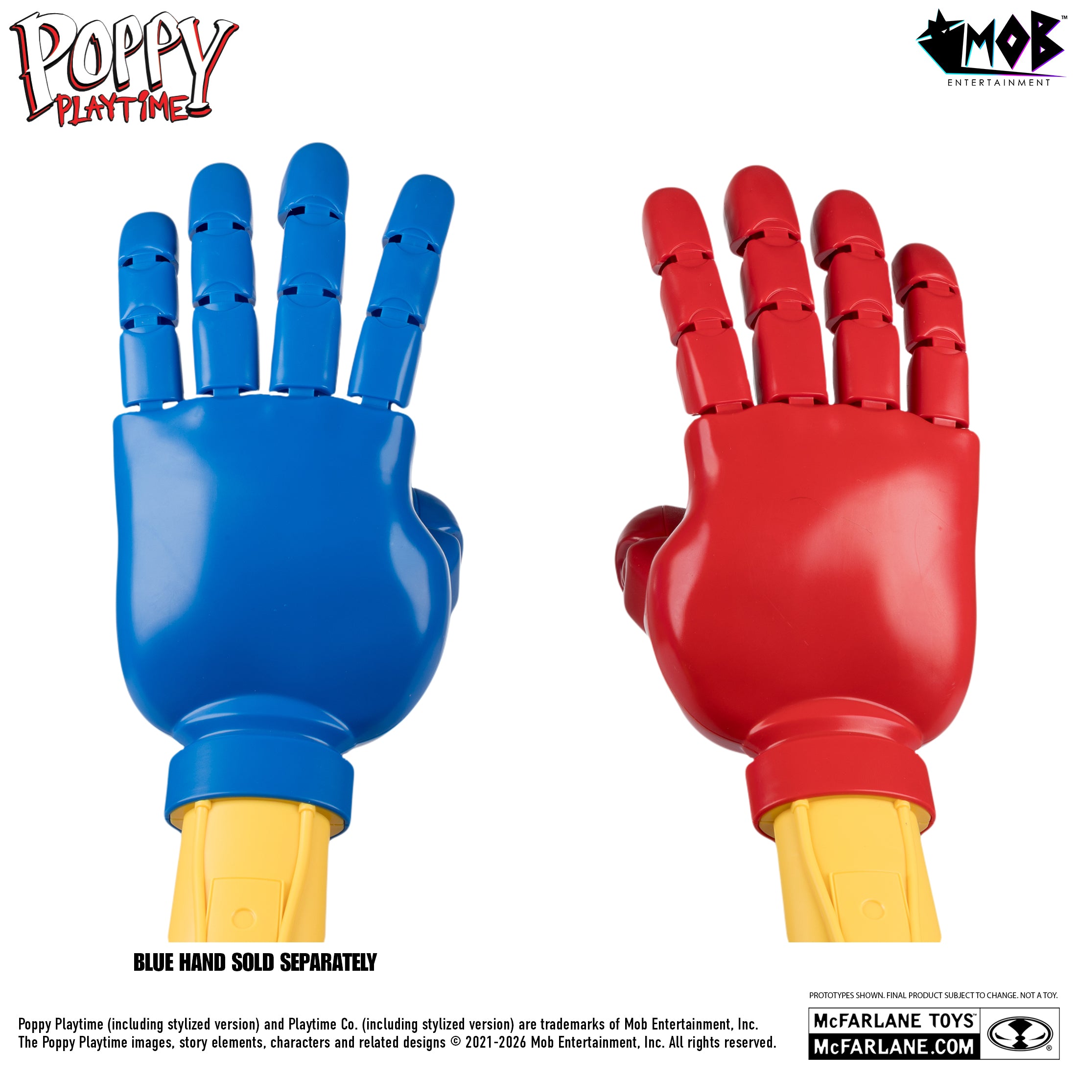 予約商品】Poppy Playtime グラブパック（ブルー／レッド） – インフォ