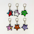 Garten of Banban トレーディング星形ラバーキーホルダー