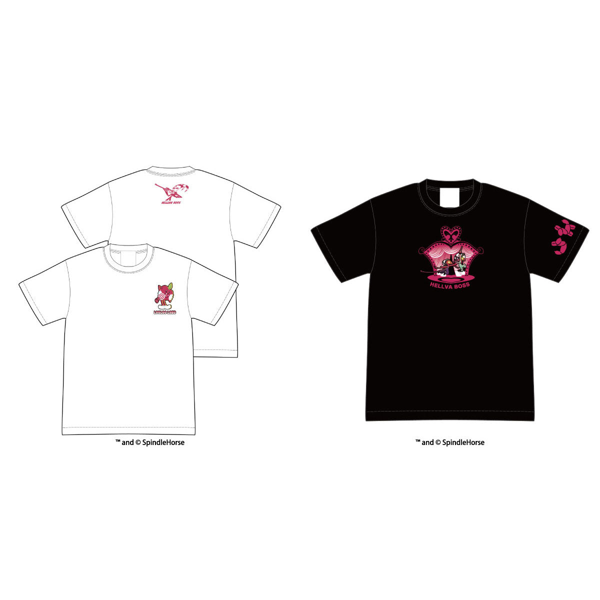 HELLUVA BOSS Tシャツ（サーカスにて/ルールーランド）