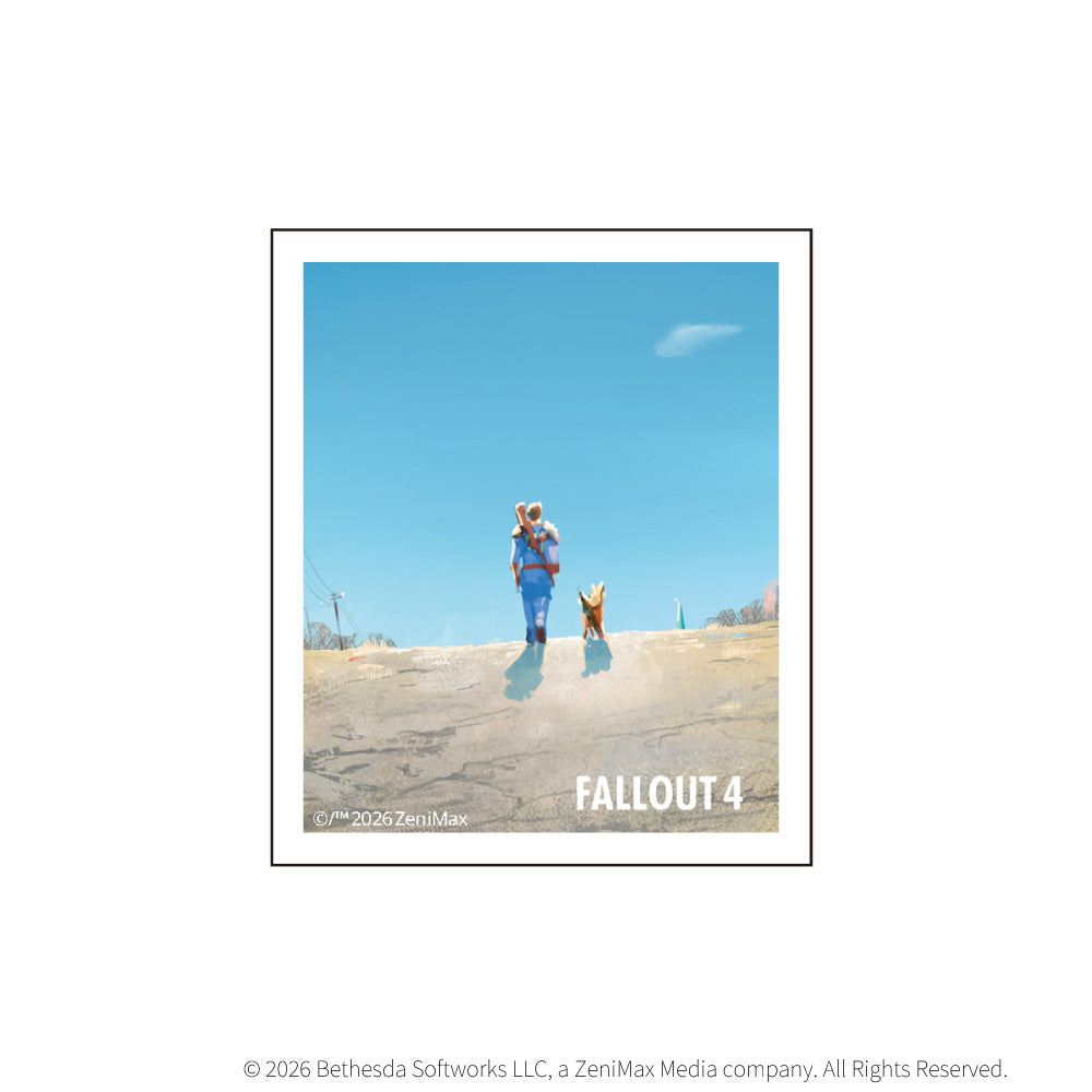 【予約商品】Fallout クリアダイカットステッカー（ドッグミート）