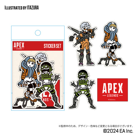 Apex Legends デフォルメダイカットステッカー