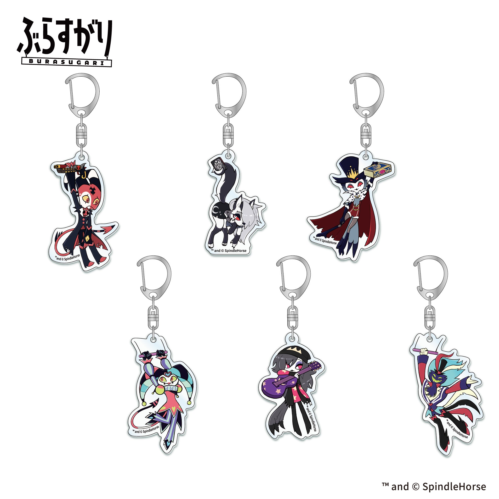 予約商品】HELLUVA BOSS ぶらすがり トレーディングアクリル