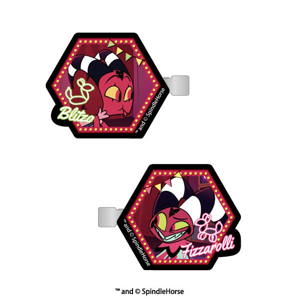 HELLUVA BOSS アクリルヘアクリップ（ブリッツ＆ストラス/ブリッツォ＆フィズ）