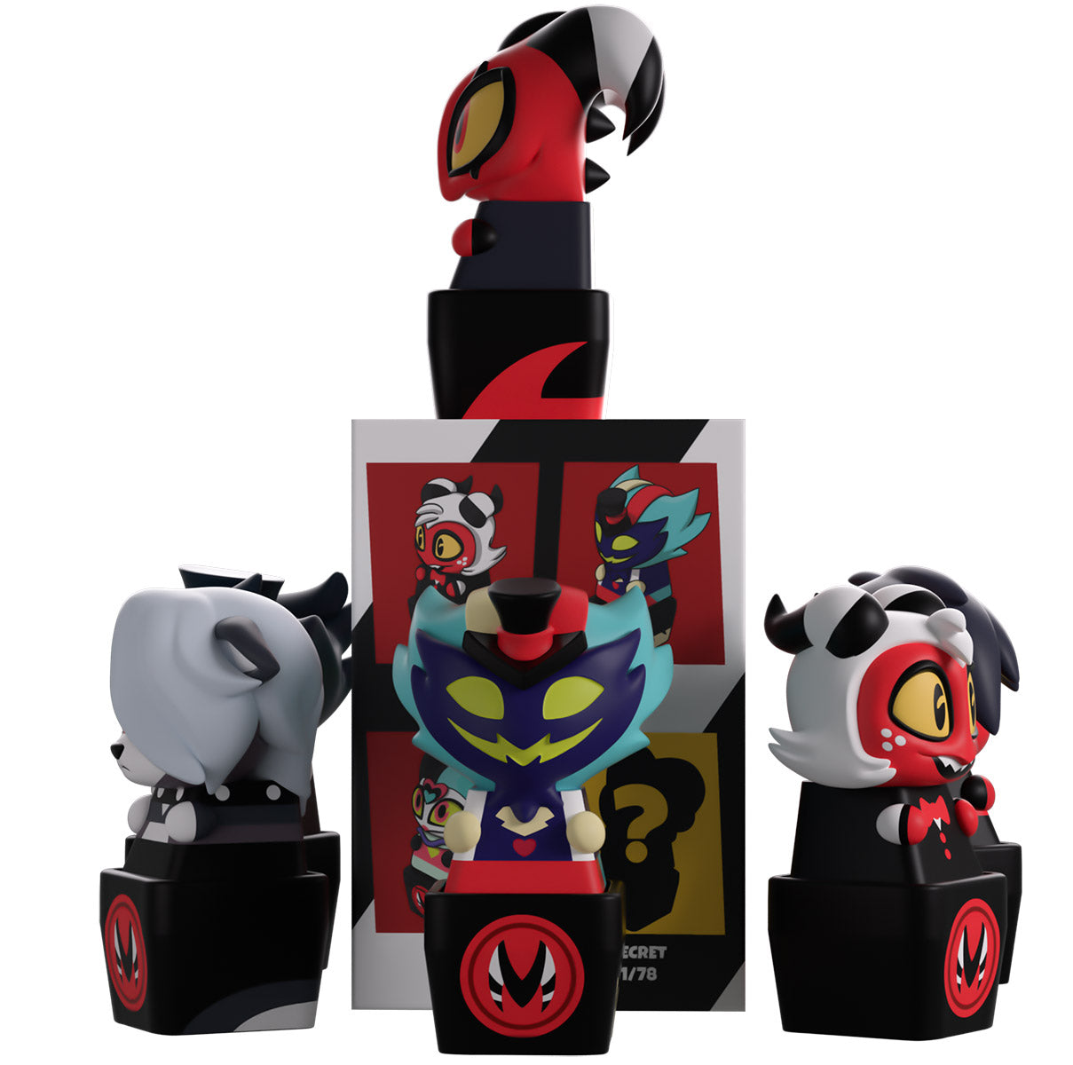 boss耶气满满 セット 予約商品】Youtooz HELLUVA BOSS ブラインドキーキャップ【単品
