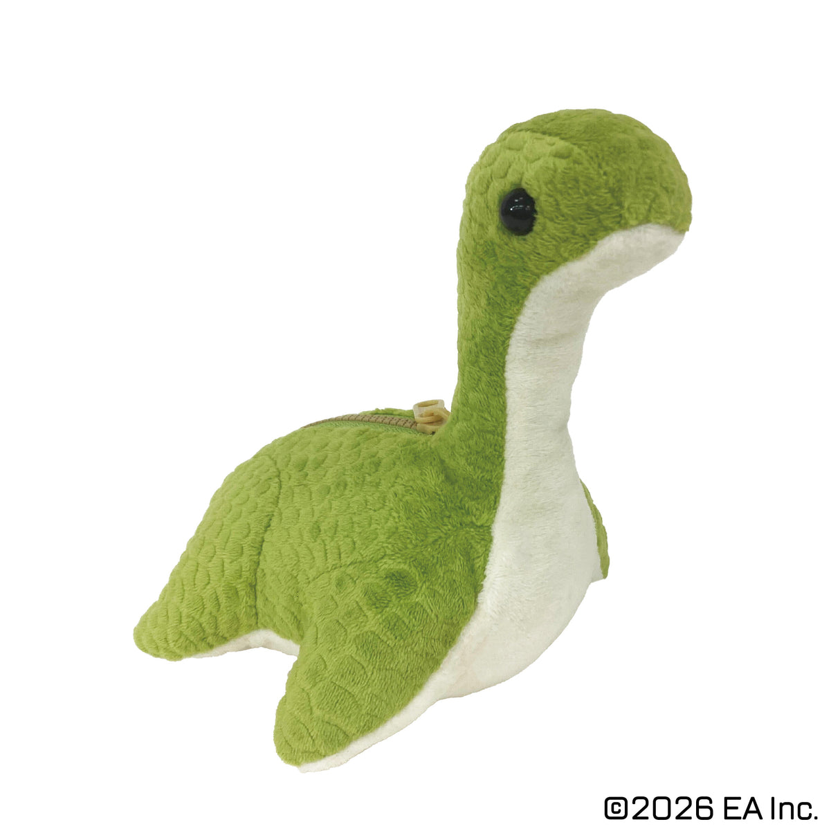 【予約商品】ネッシーぬいぐるみ（緑）+デフォルメダイカットステッカー A セット