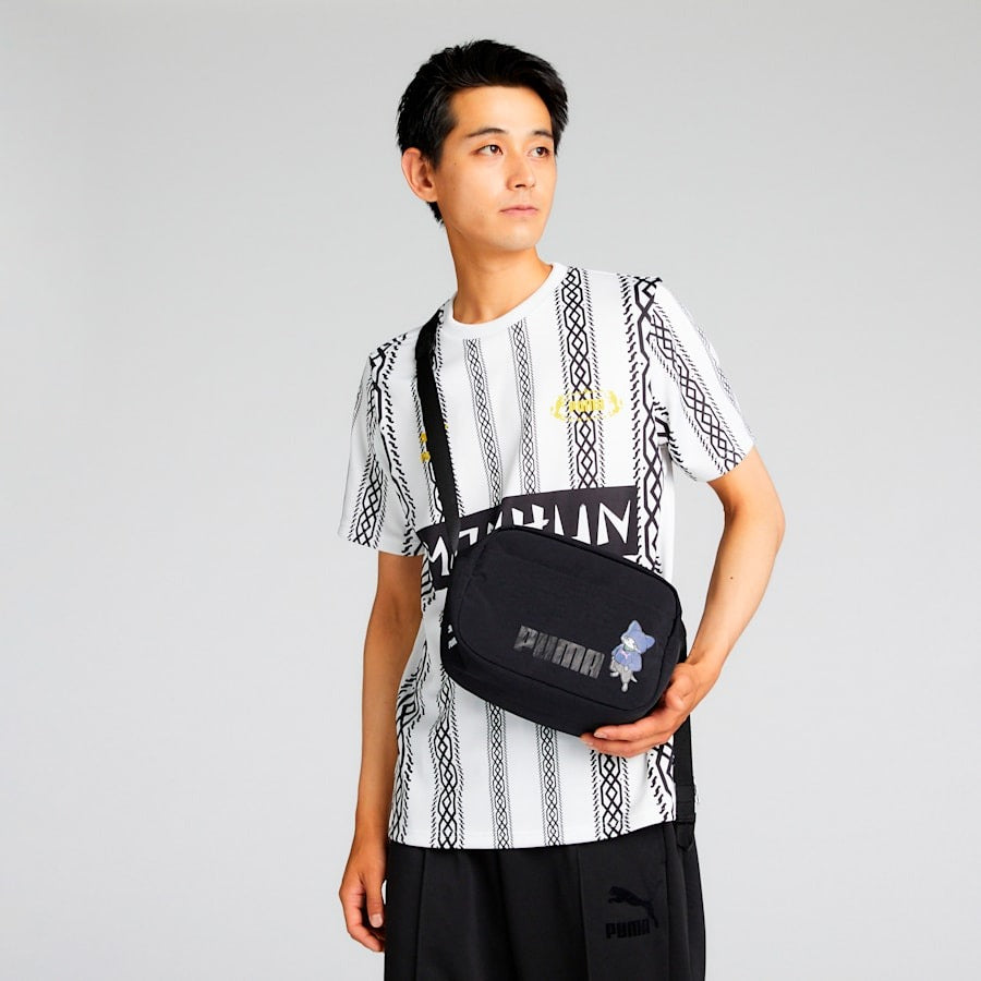 ♪ユニセックス PUMA x モンスターハンター ショルダーバッグ プーマ♪ ユニセックス PUMA x モンスターハンター バッグ PUMA Black