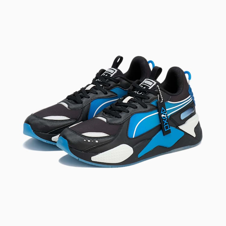 ユニセックス PUMA x PlayStation RS-X スニーカー PUMA Black-PUMA Team Royal