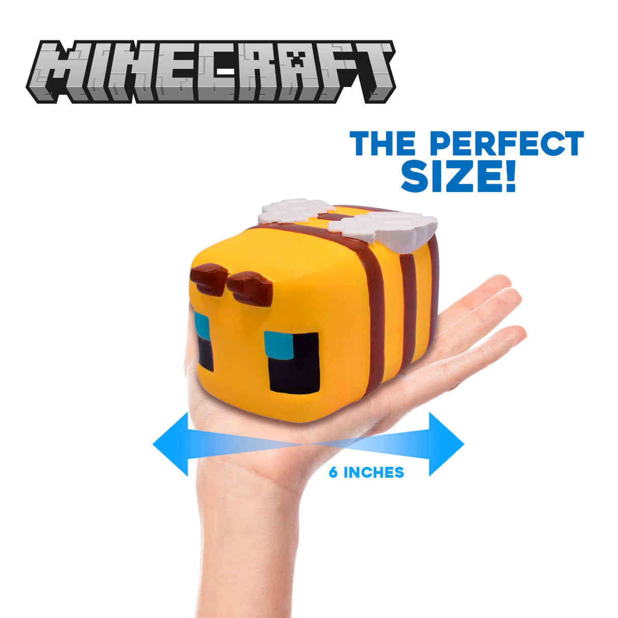 【予約商品】マインクラフト メガスクイッシュミー（ハチ）