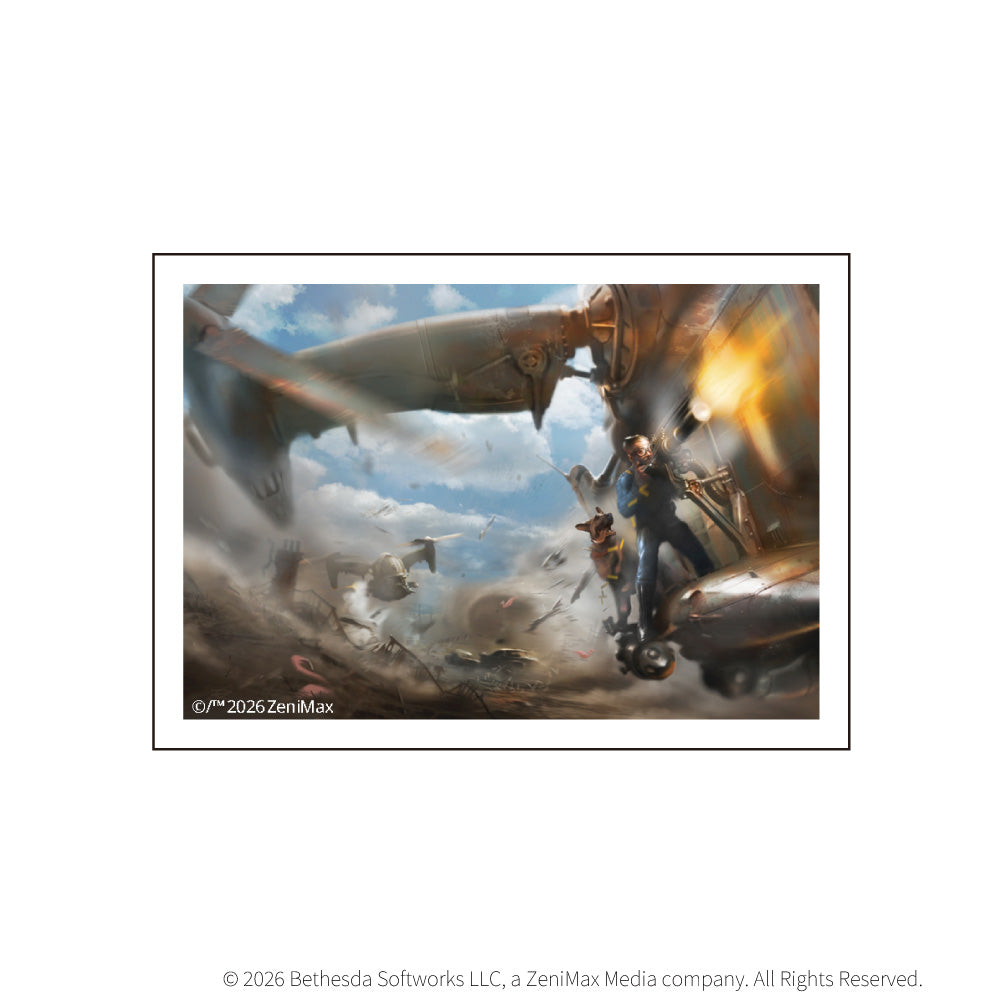 【予約商品】Fallout クリアダイカットステッカー（ドッグミート）