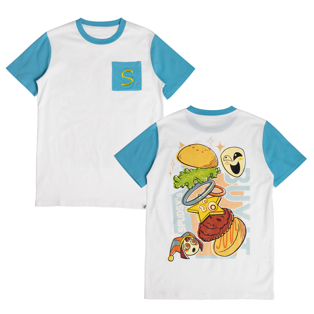 【予約商品】アメイジングデジタルサーカス Spudsy'sTシャツ（ブルー）