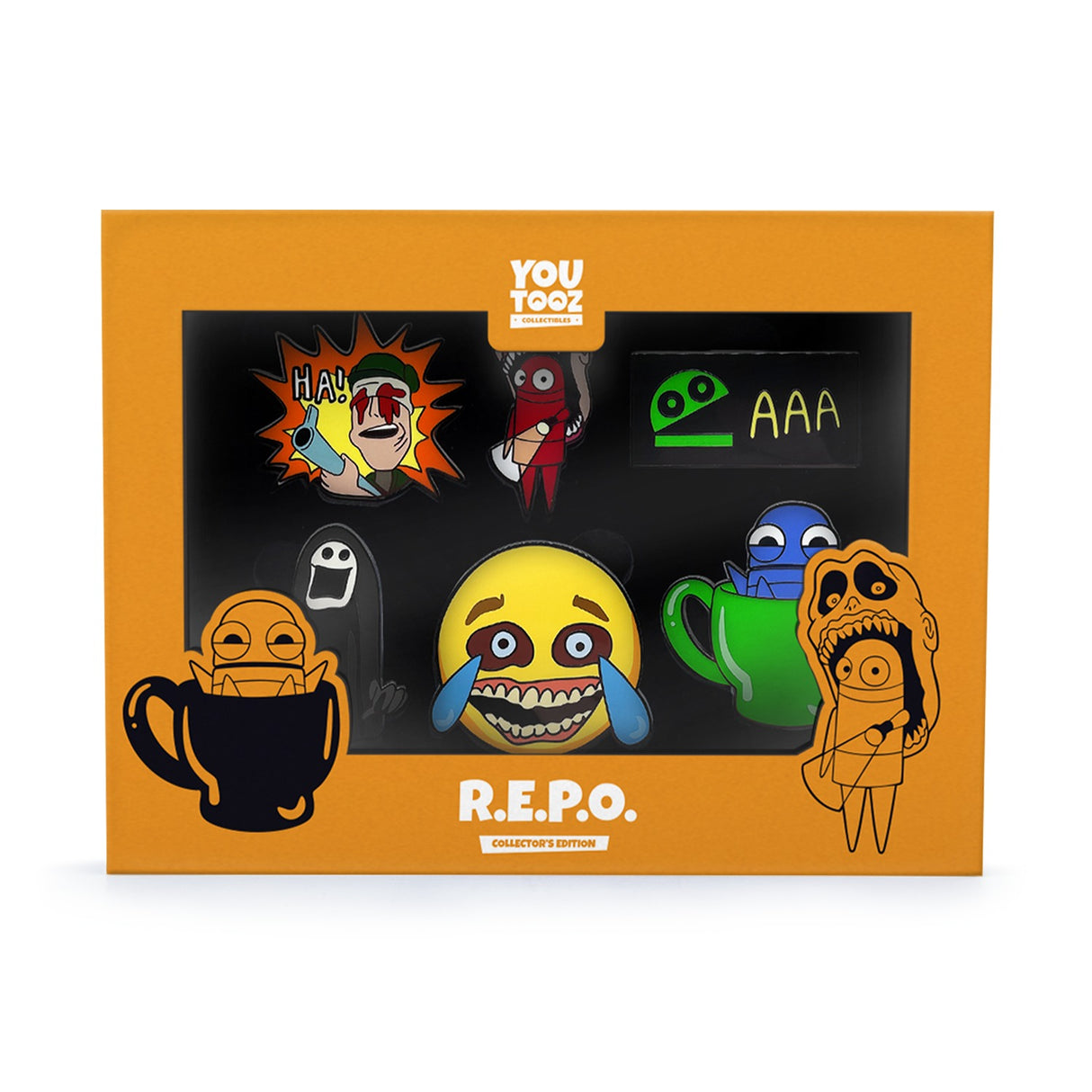 【予約商品】Youtooz R.E.P.O. ピンバッジ 6個セット