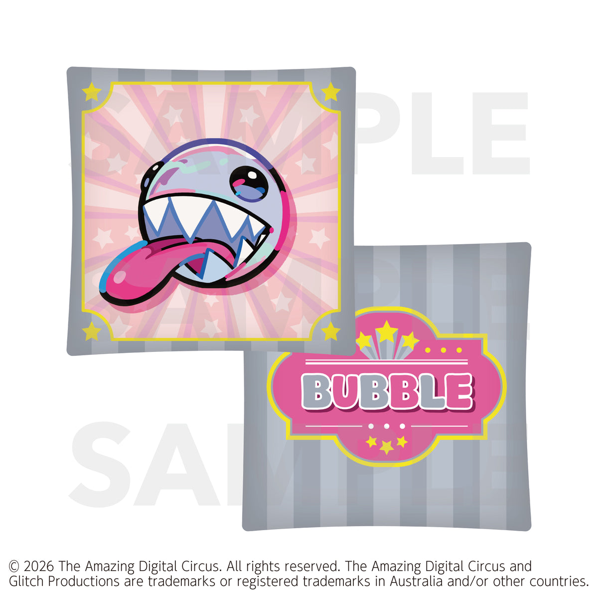 アメイジングデジタルサーカス × 寺田てら スクエアクッション（全8種）