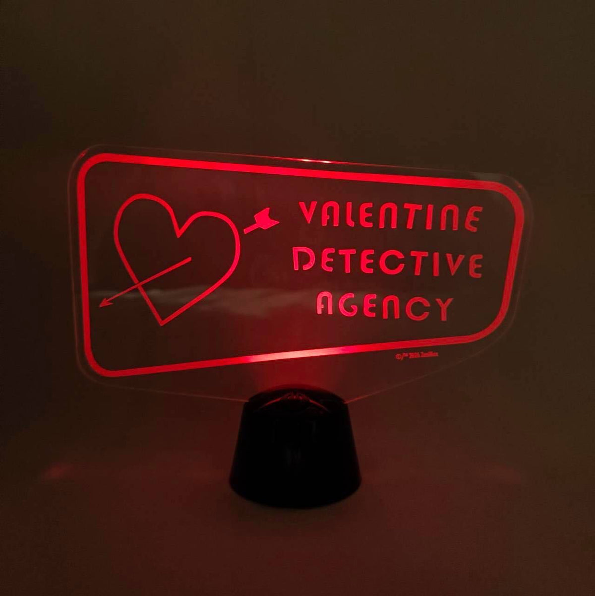 Fallout LEDアクリルスタンドライト（Valentine Detective Agency)