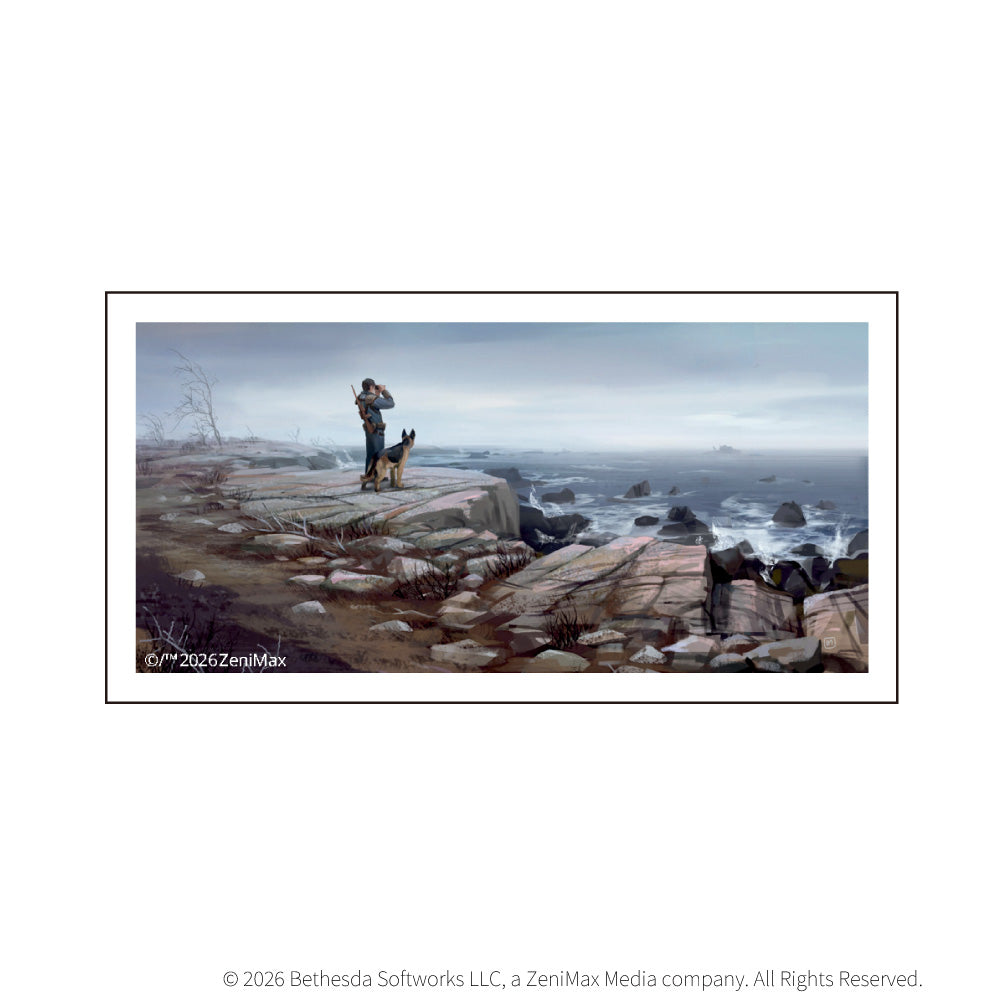 【予約商品】Fallout クリアダイカットステッカー（ドッグミート）