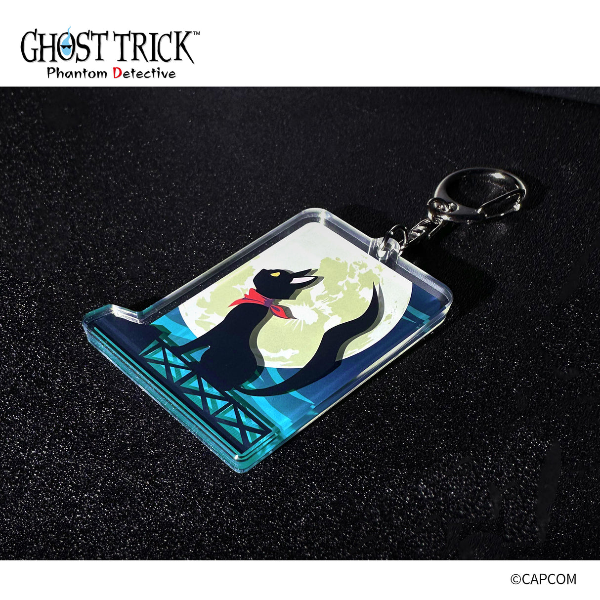 【予約商品】Ghost Trick アクリルキーチェーン（黒猫）