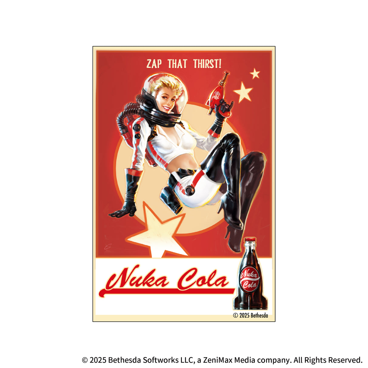 Fallout ステッカー（企業ポスター柄）