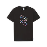 メンズ PUMA x PlayStation グラフィック 半袖 Tシャツ PUMA Black