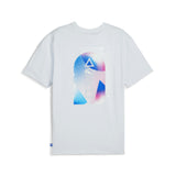 メンズ PUMA x PlayStation エレベーテッド 半袖 Tシャツ Silver Mist