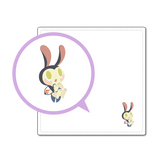 オバケイドロ！ ワンポイント刺繍タオルハンカチ（全4種）