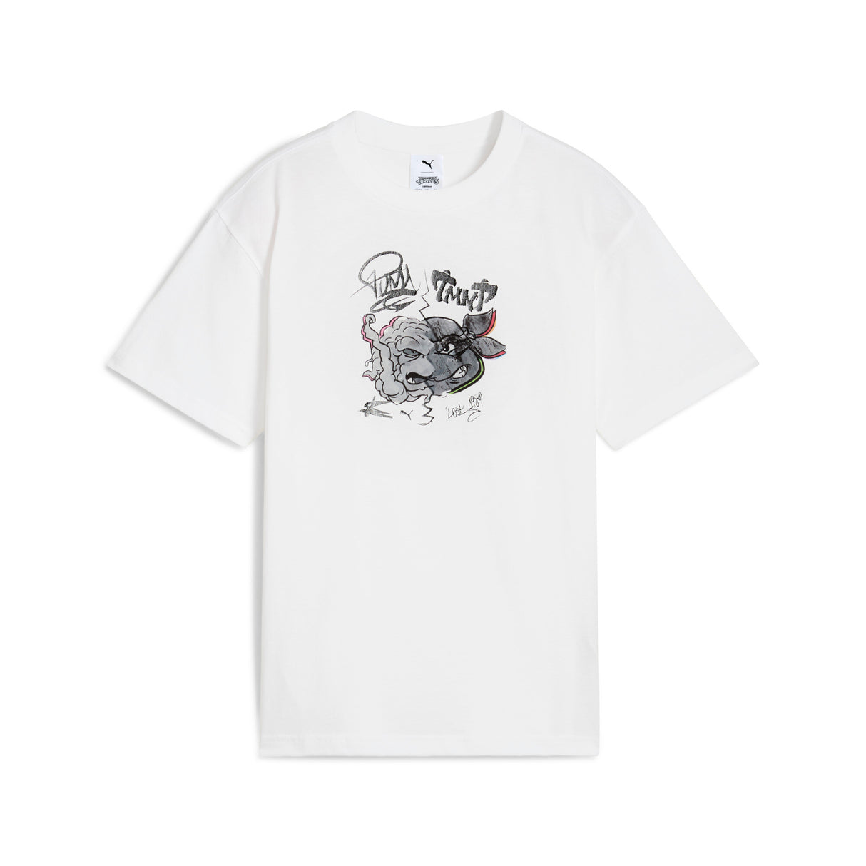 メンズ PUMA x TMNT リラックス グラフィック 半袖 Tシャツ PUMA White