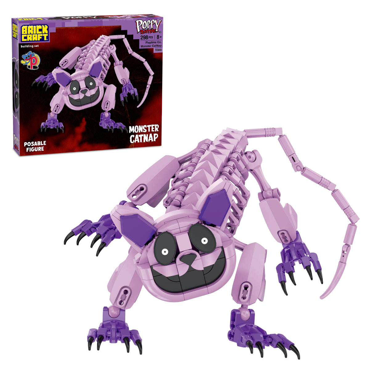 【予約商品】Poppy Playtime 組み立てブロック（モンスターキャットナップ）