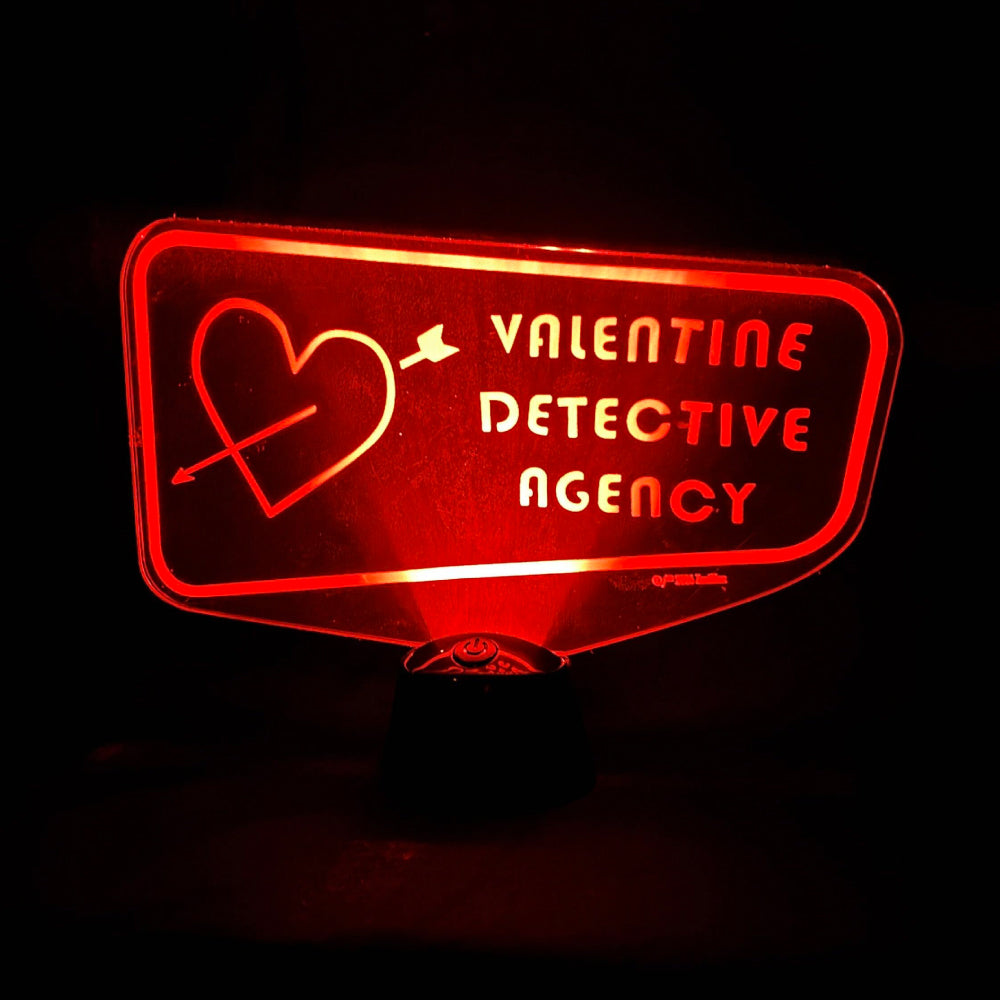 Fallout LEDアクリルスタンドライト（Valentine Detective Agency)