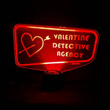 Fallout LEDアクリルスタンドライト（Valentine Detective Agency)