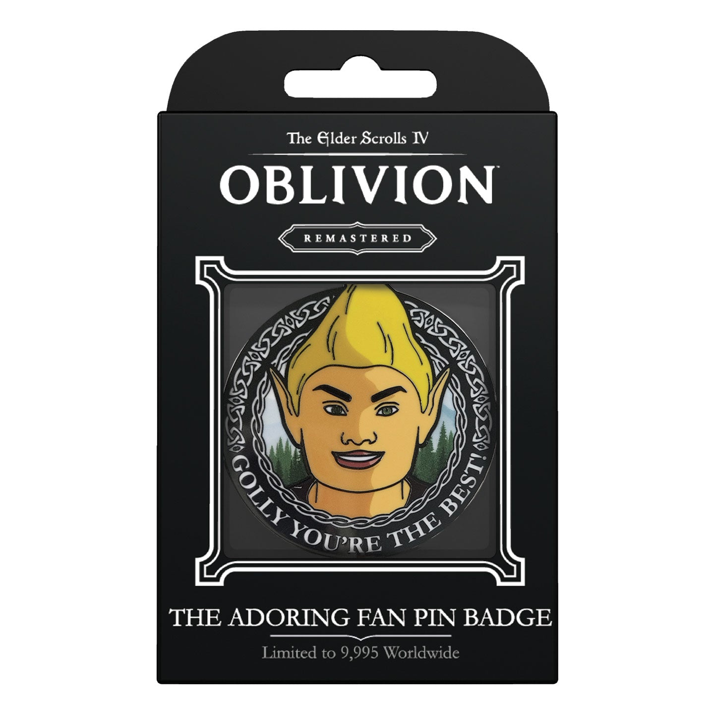 オブリビオン　ピンバッジ　玉ねぎ The Elder Scrolls IV: Oblivion 熱狂的なファンピンバッジ（シリアル