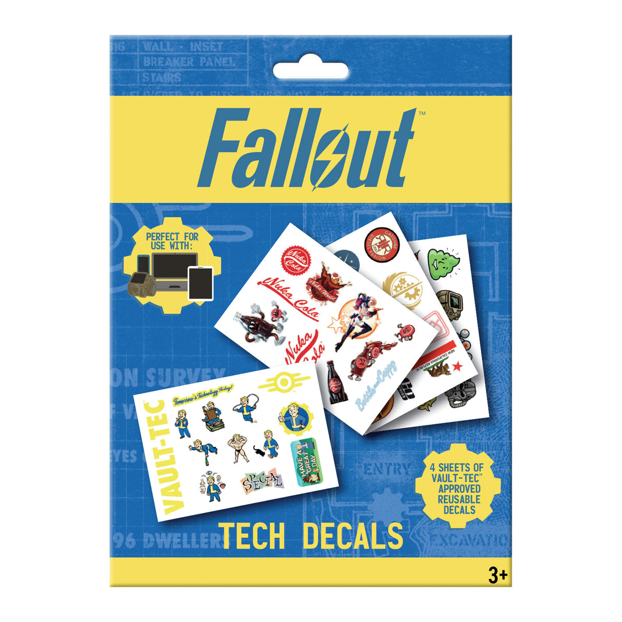 Fallout デカールステッカー（4枚入り）