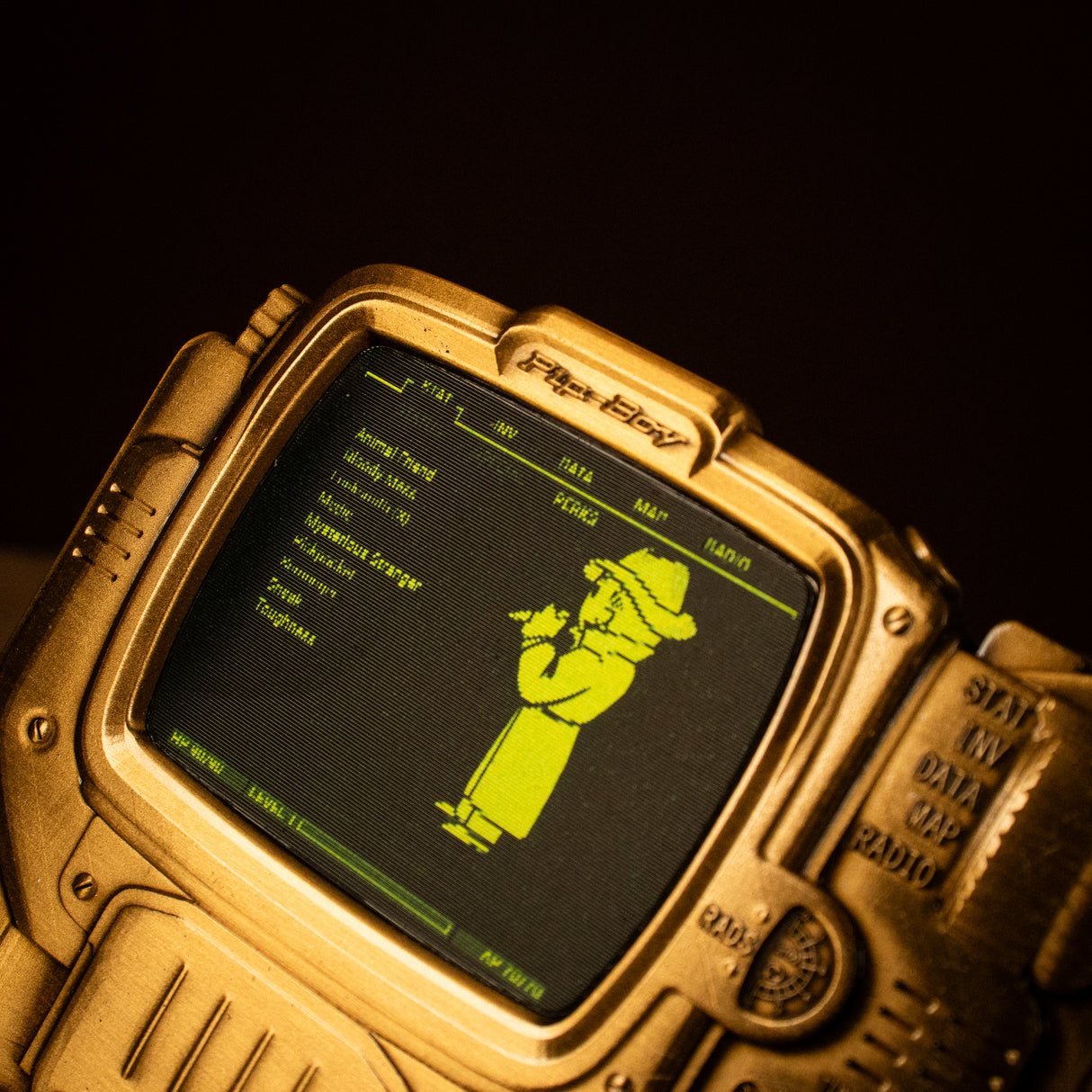 【予約商品】Fallout Pip-Boy レンチキュラー インゴット ミステリアス・ストレンジャー（シリアルナンバー入り）
