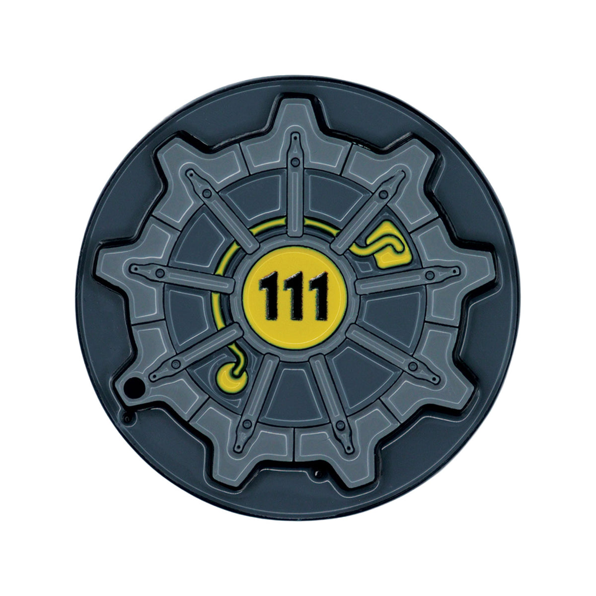 【予約商品】Fallout Vault 111 ヒンジ式扉ピンバッジ（シリアルナンバー入り）