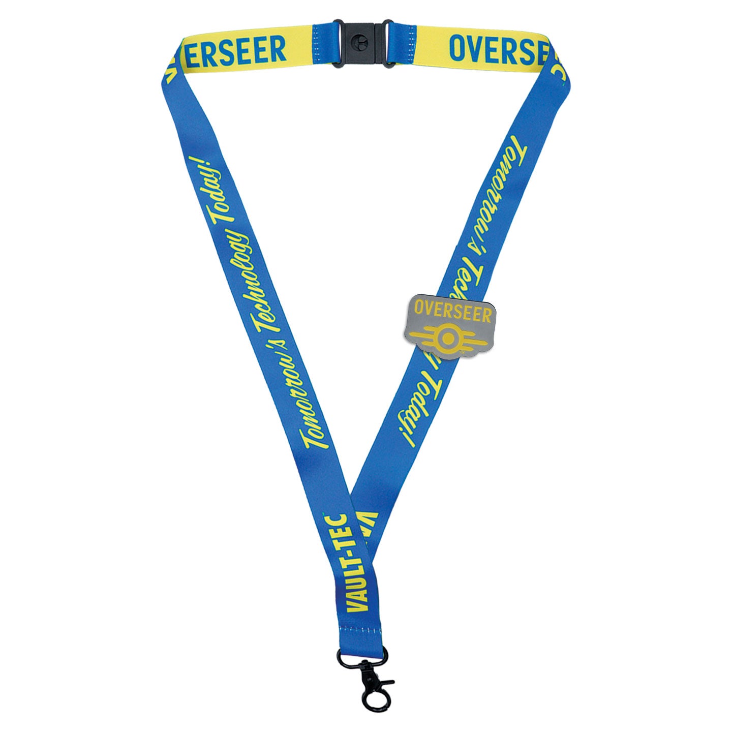 予約商品】Fallout Vault-Tec 監督官 ネックストラップ&ピンバッジ